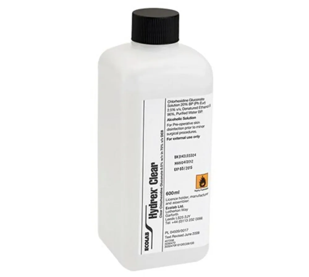 Hydrex Clear Skin Disinfectant - 600ml