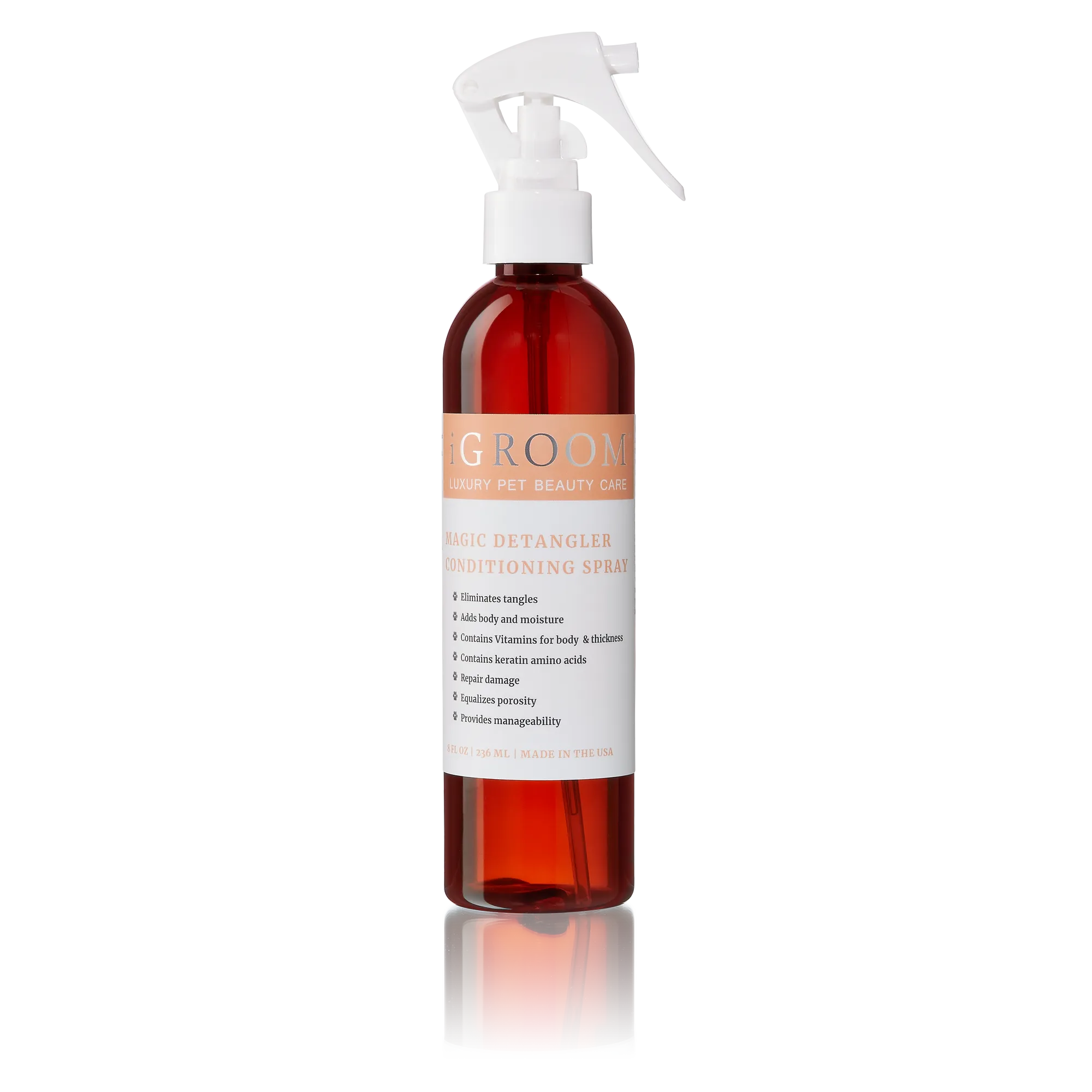 iGROOM - Magic Detangler Conditioning Spray with Fragrance (2 sizes) ...