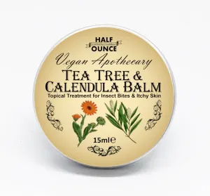 Insect Bite and Itchy Skin Relief, Natural Remedy of Calendula and Tea Tree