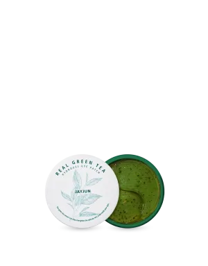 JAYJUN Real Green Tea Hydrogel Eye Patch شرائح العين الهيدروجل بالشاي الاخضر
