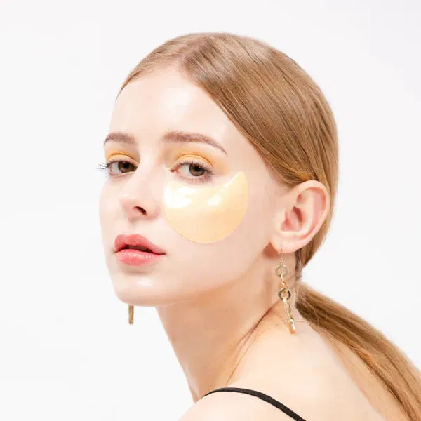 K SECRET Extra Illuminating Eye Gel Patches VITAMIN C شرائح الفيتامين سي للعين والوجه