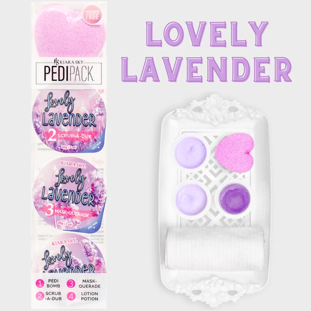 Kiara Sky Bomb Spa | Pedi Packs 4 in 1