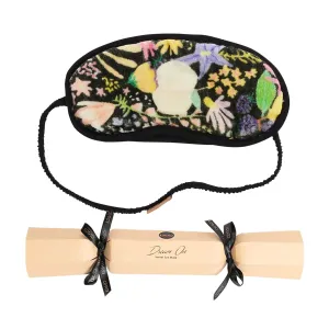 Kip & Co Meadow Black Velvet Eyemask