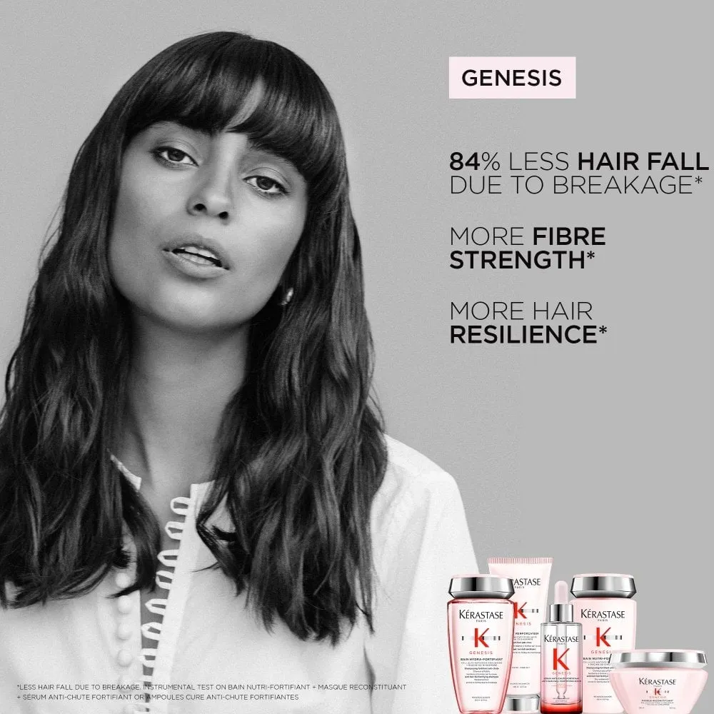 Kérastase Genesis Bain Hydra-Fortifiant Anti Hair-Loss Fortifying Shampoo 250ml & Fortifying Conditioner 200ml Twin