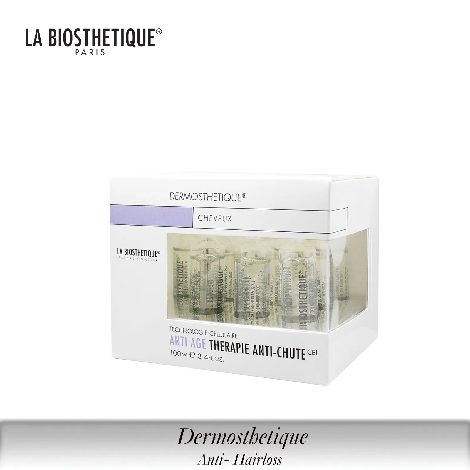 La Biosthetique Anti-Chute Plus (10ml*10) -Anti-Hairfall & Ant-iAging Treatment
