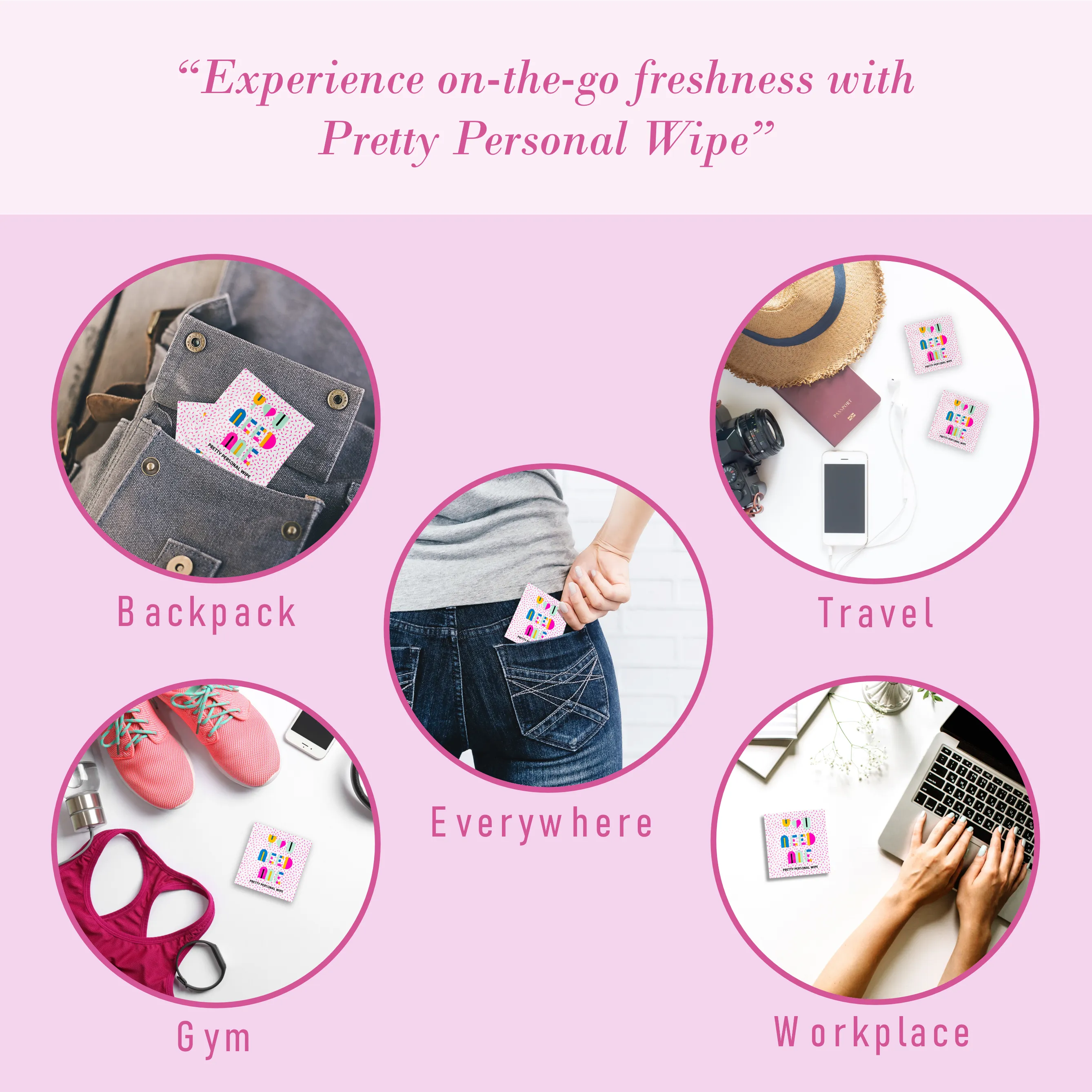LA Fresh Feminine Hygiene Wipes