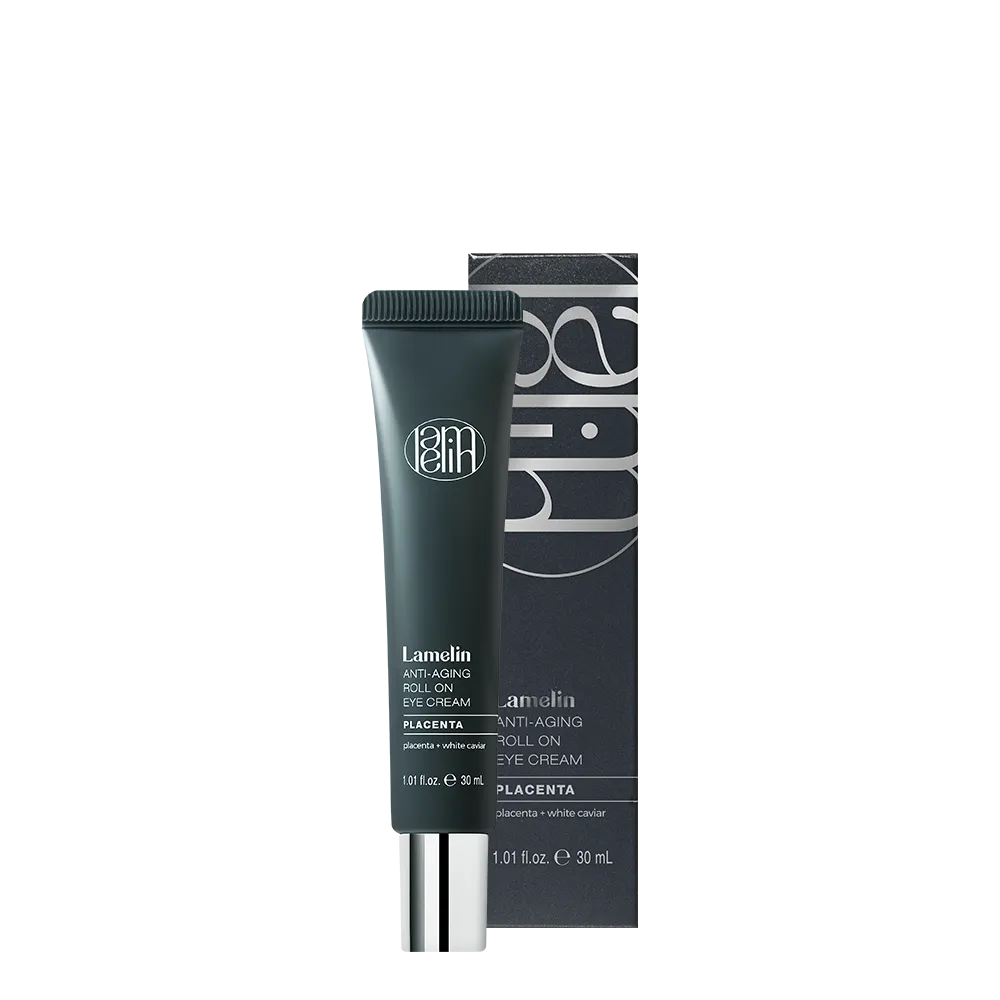 LAMELIN Anti Aging Roll On Eye Cream Placenta كريم العين بالبلازنتا