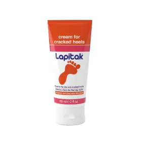 Lapitak Healthy Heel Crack Cream and Foot Cream for Cracked Heels and Dry Feet Lotion for dry skin Intensive Foot Repair 2 OZ Foot scrubber dead skin remover & Foot Scrub
