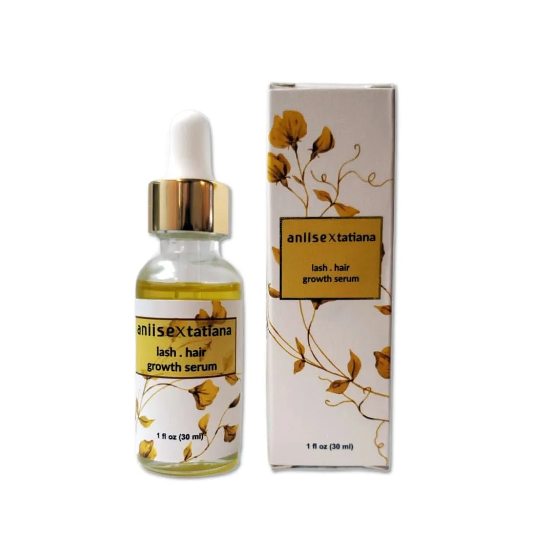 Lash & Hair Growth Serum - Boost Lash and Hair Growth Naturally - Aniise x Tatiana