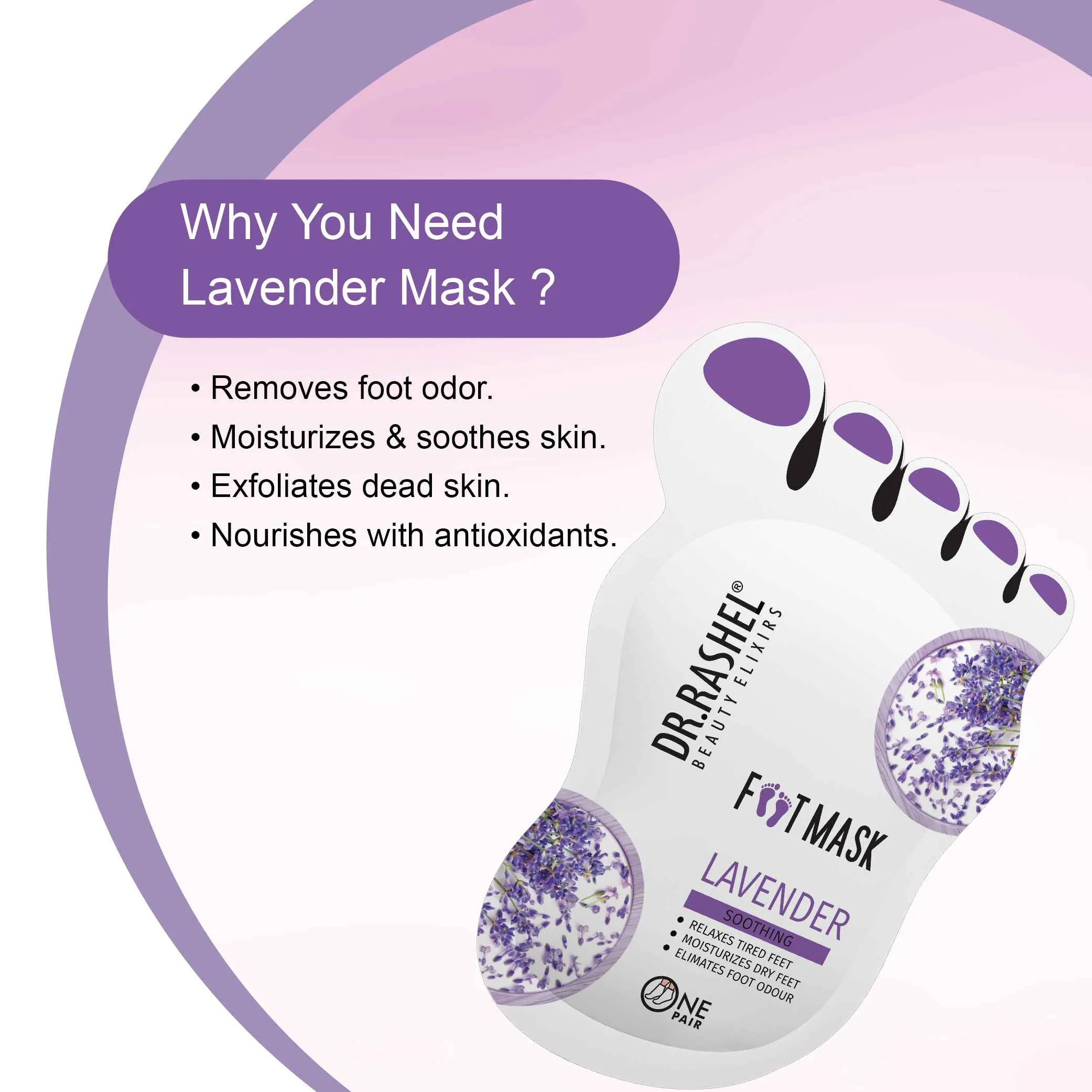 Lavender Foot mask
