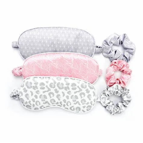 Lemon Lavender Eye Mask and Scrunchie Set