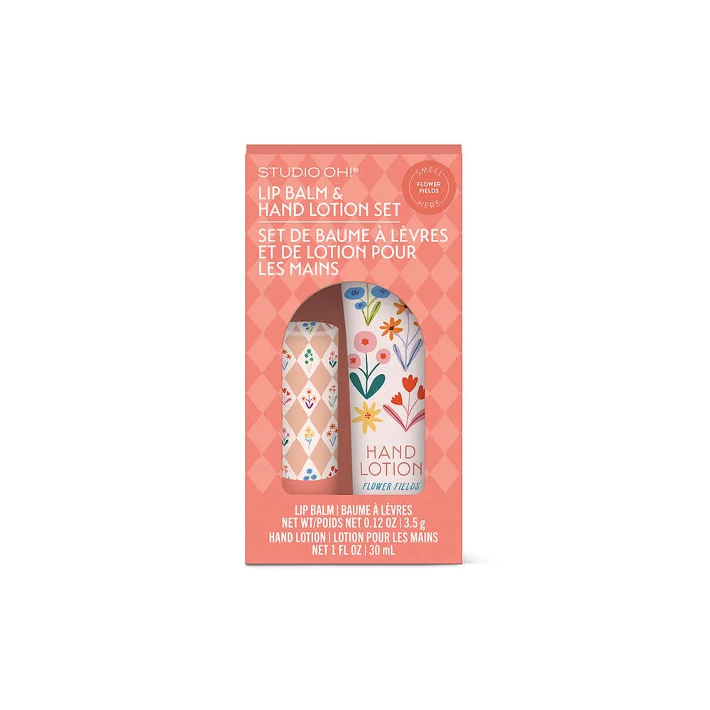 Lip Balm & Hand Lotion Set-Meadow Lane