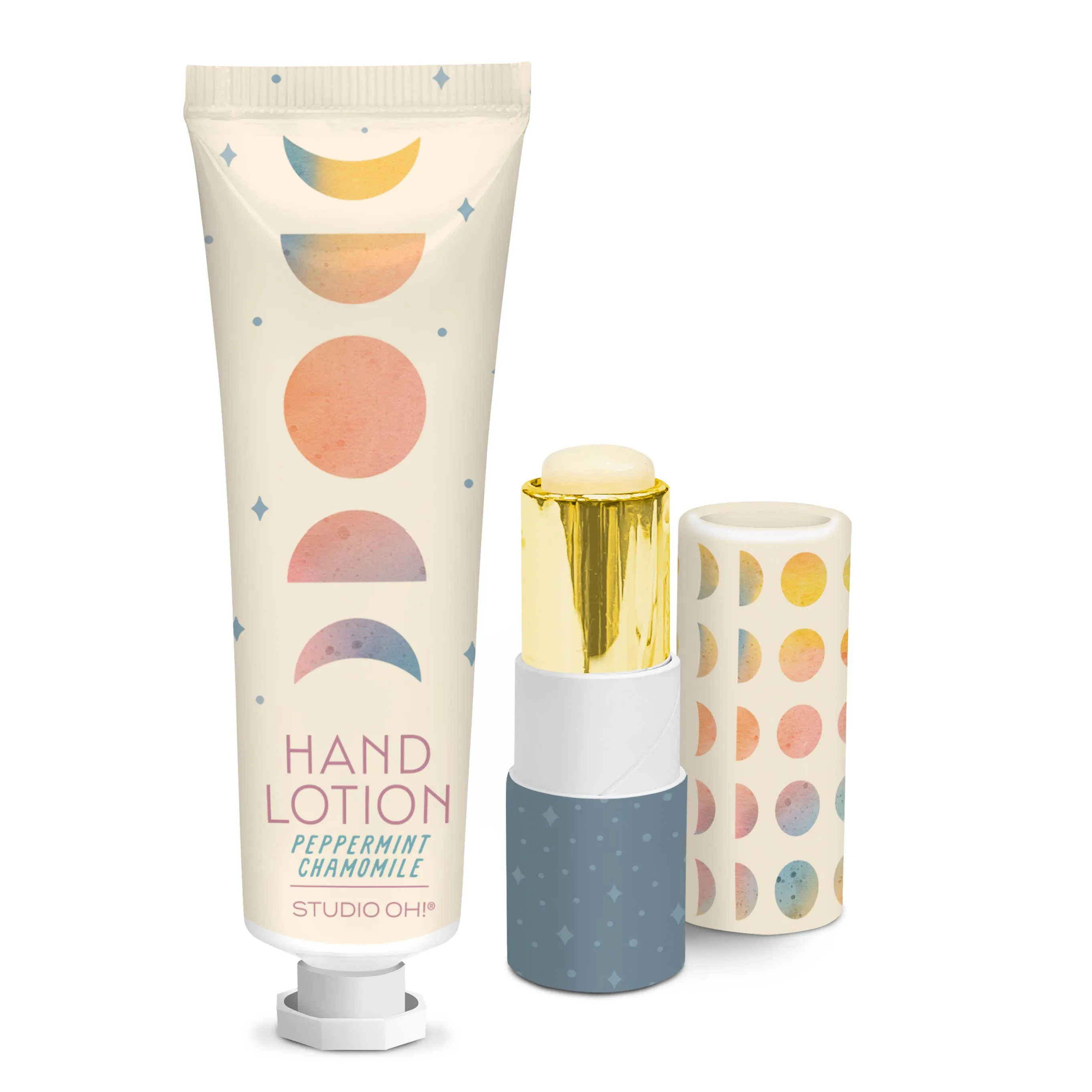 Lip Balm & Hand Lotion Set-Moon Phases