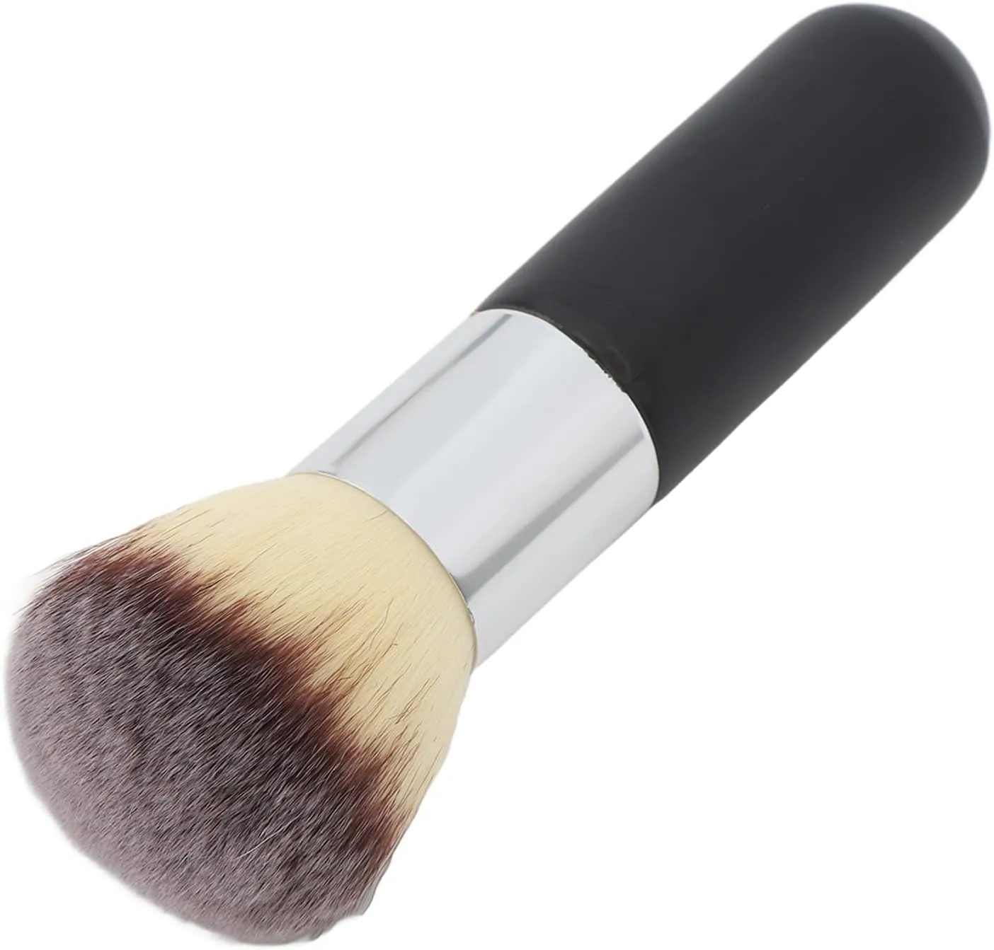 Loose Powder Makeup Brush Soft Hair Comfortable Grip Cosmetic Beauty Brush Black