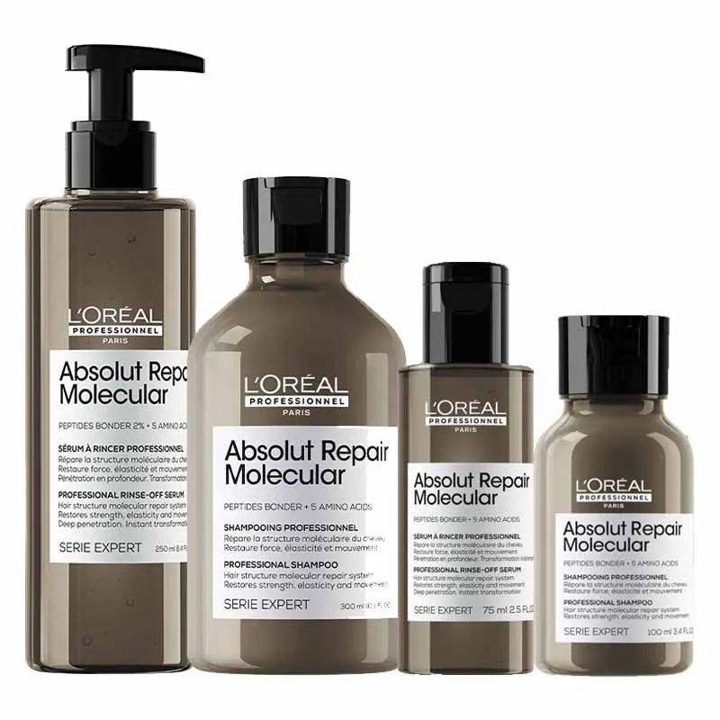 L'Oréal Professionnel Absolut Repair Molecular Home and Away Bundle Gift Set