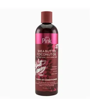 Lusters Products Pink Shea Butter Coconut Oil Leave In Conditioner