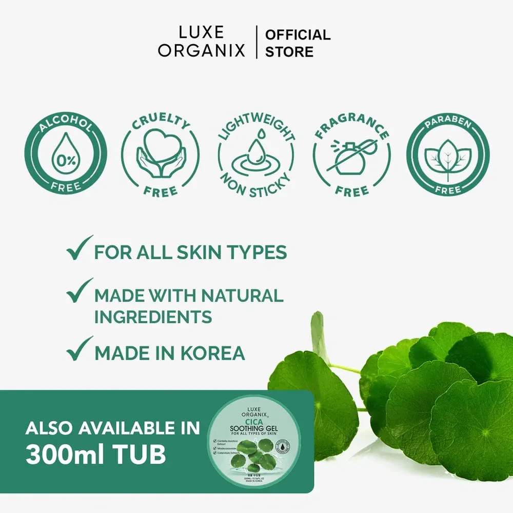 Luxe Organix Cica Soothing Gel 100ml