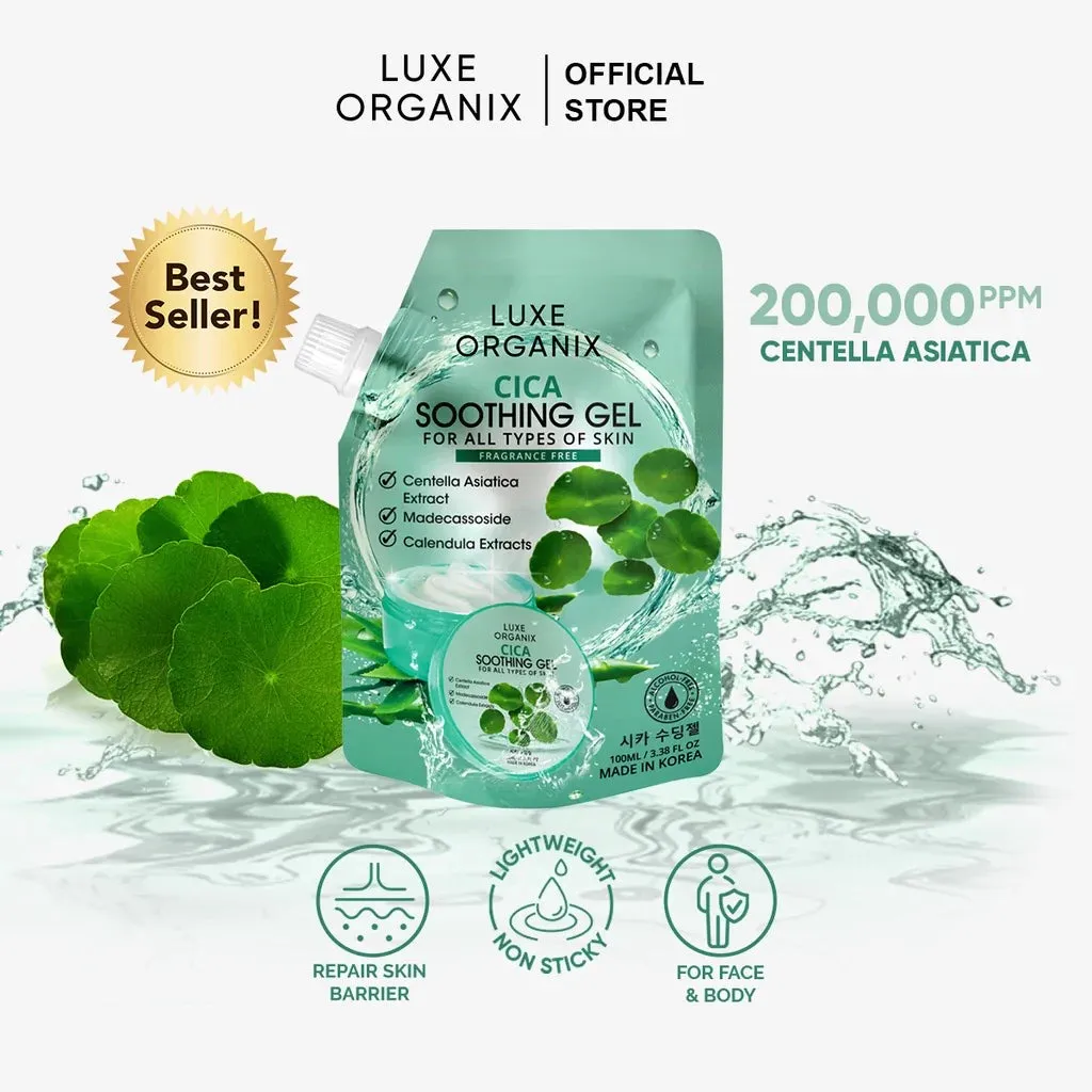 Luxe Organix Cica Soothing Gel 100ml