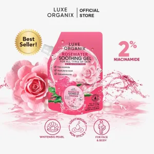 Luxe Organix Rosewater Soothing Gel 100ml