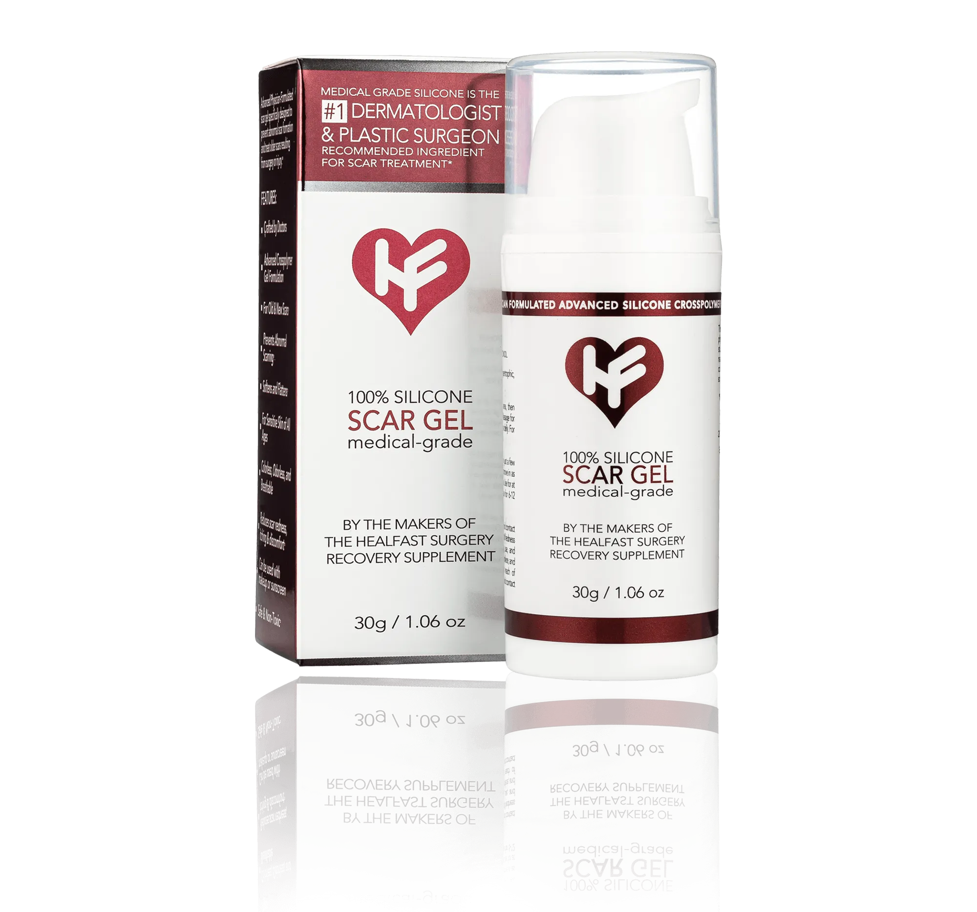 Medical-grade Silicone Scar Gel "Semi-Solid Sheeting"