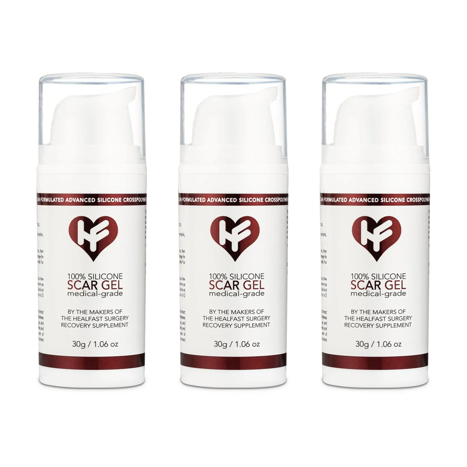 Medical-grade Silicone Scar Gel "Semi-Solid Sheeting"
