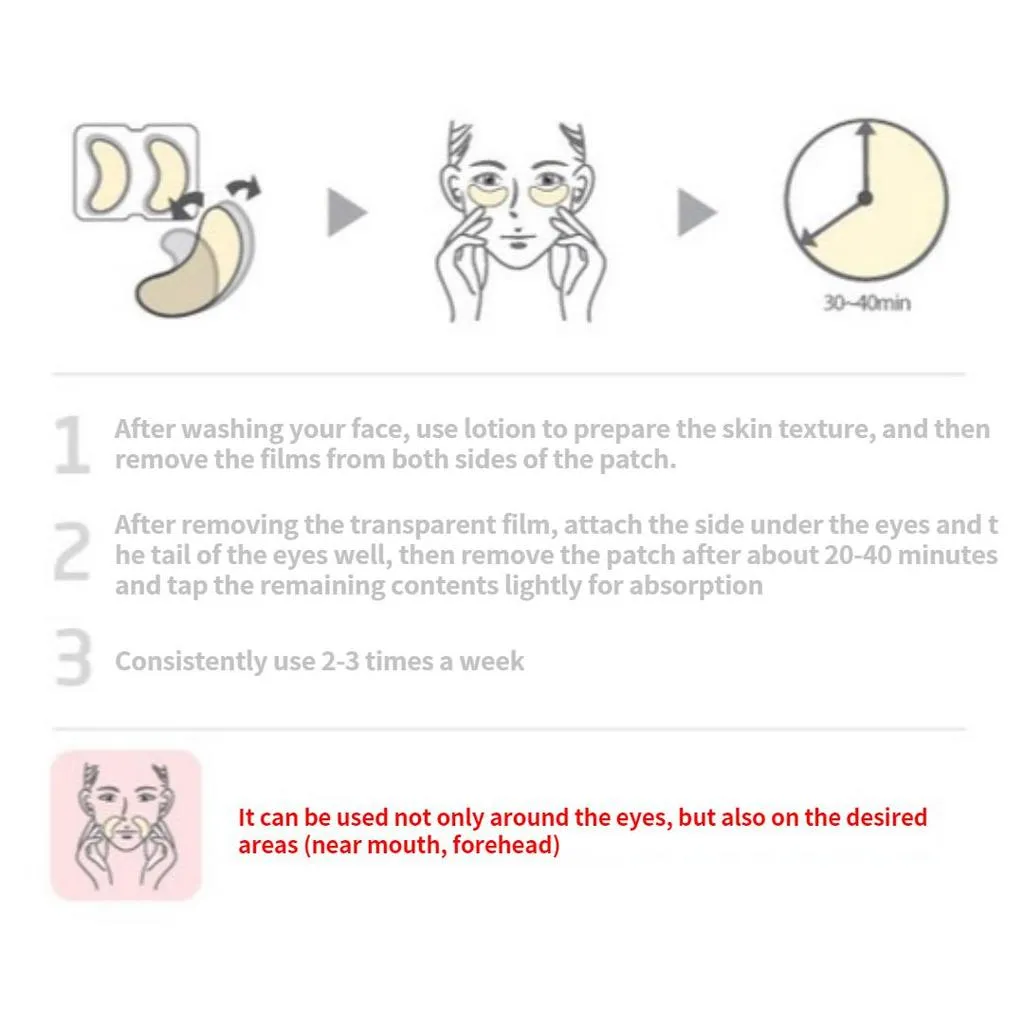 MEDIHEAL E.G.T Essence Gel Eye Fill Patch 5 Pair