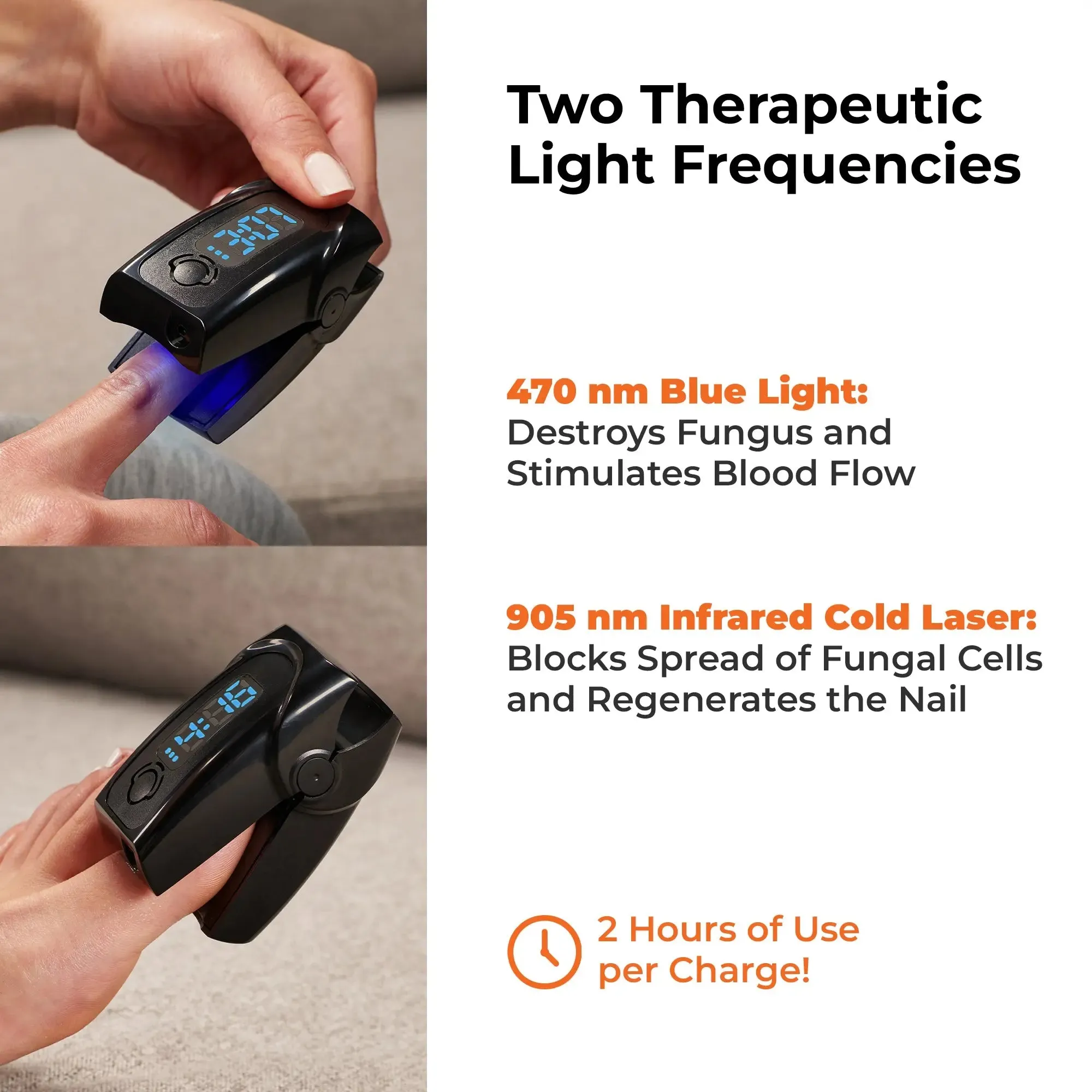 MicroRemedy™ Nail Fungus Light Therapy Device
