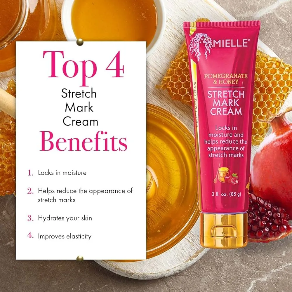Mielle Organics Pomegranate & Honey Stretch Mark Cream - 85g
