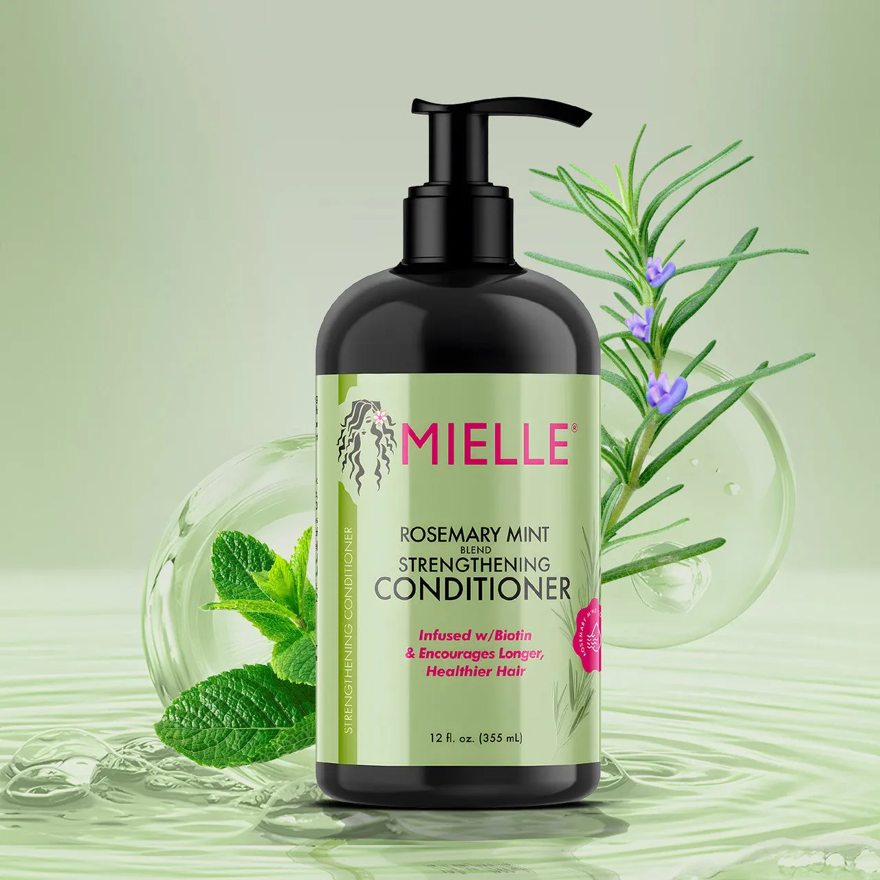 MIELLE rosemary mint strengthening Conditioner  ￼