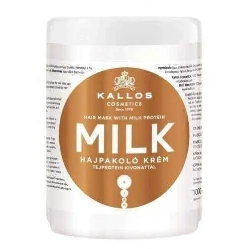 Milk KJMN Kallos hair mask 1000ml of milk proteins