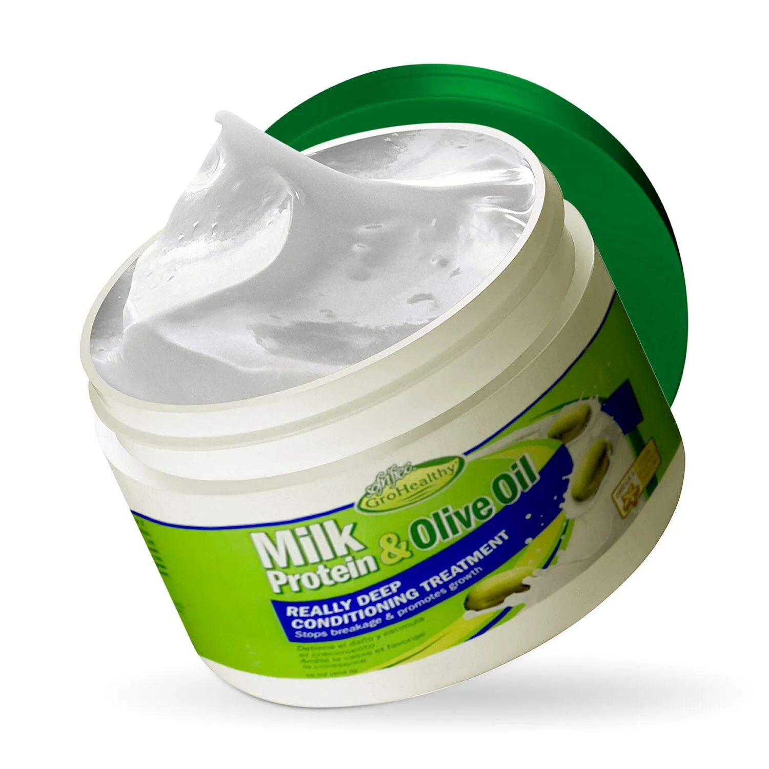 Milk Protein & Olive Oil Hair Deep Conditioning Treatment Hair Mask