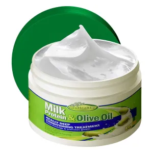 Milk Protein & Olive Oil Hair Deep Conditioning Treatment Hair Mask