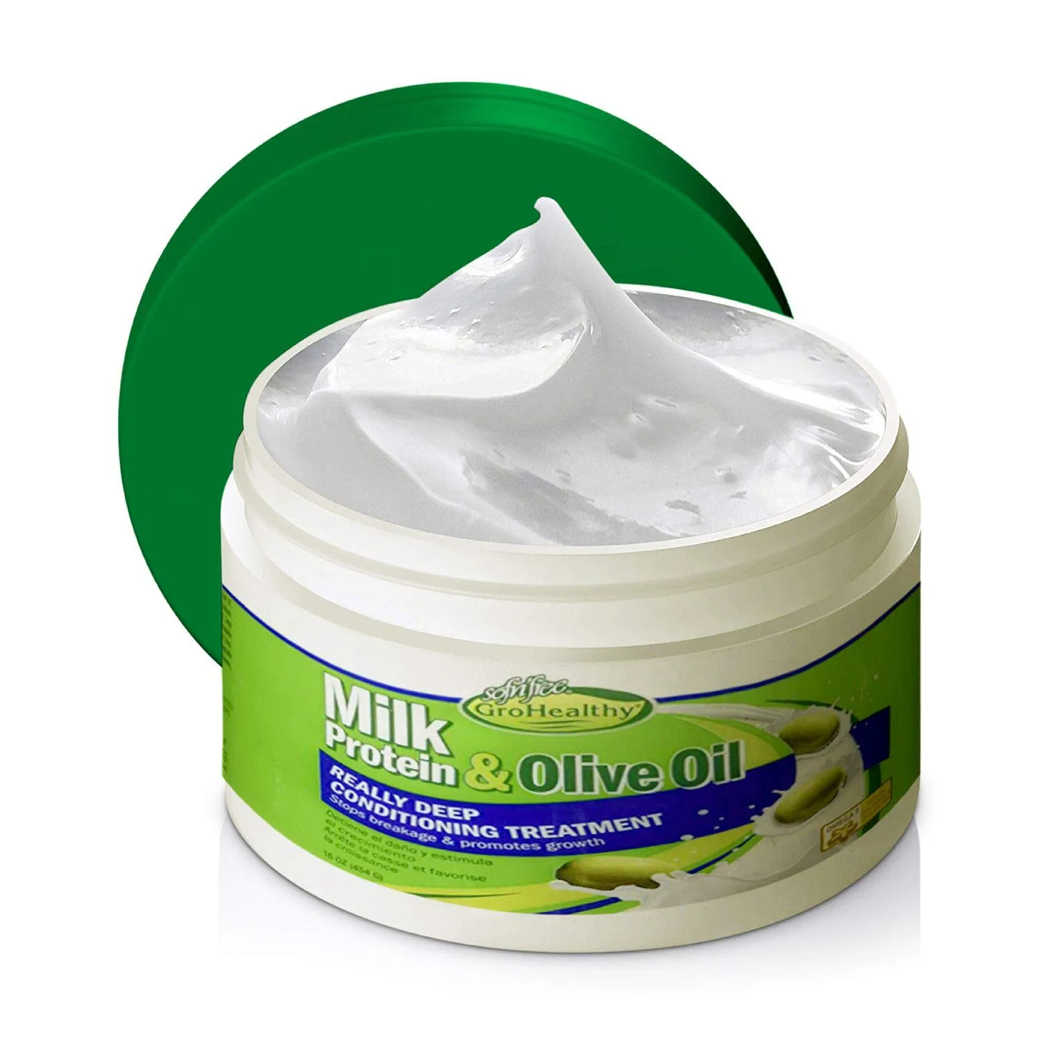 Milk Protein & Olive Oil Hair Deep Conditioning Treatment Hair Mask