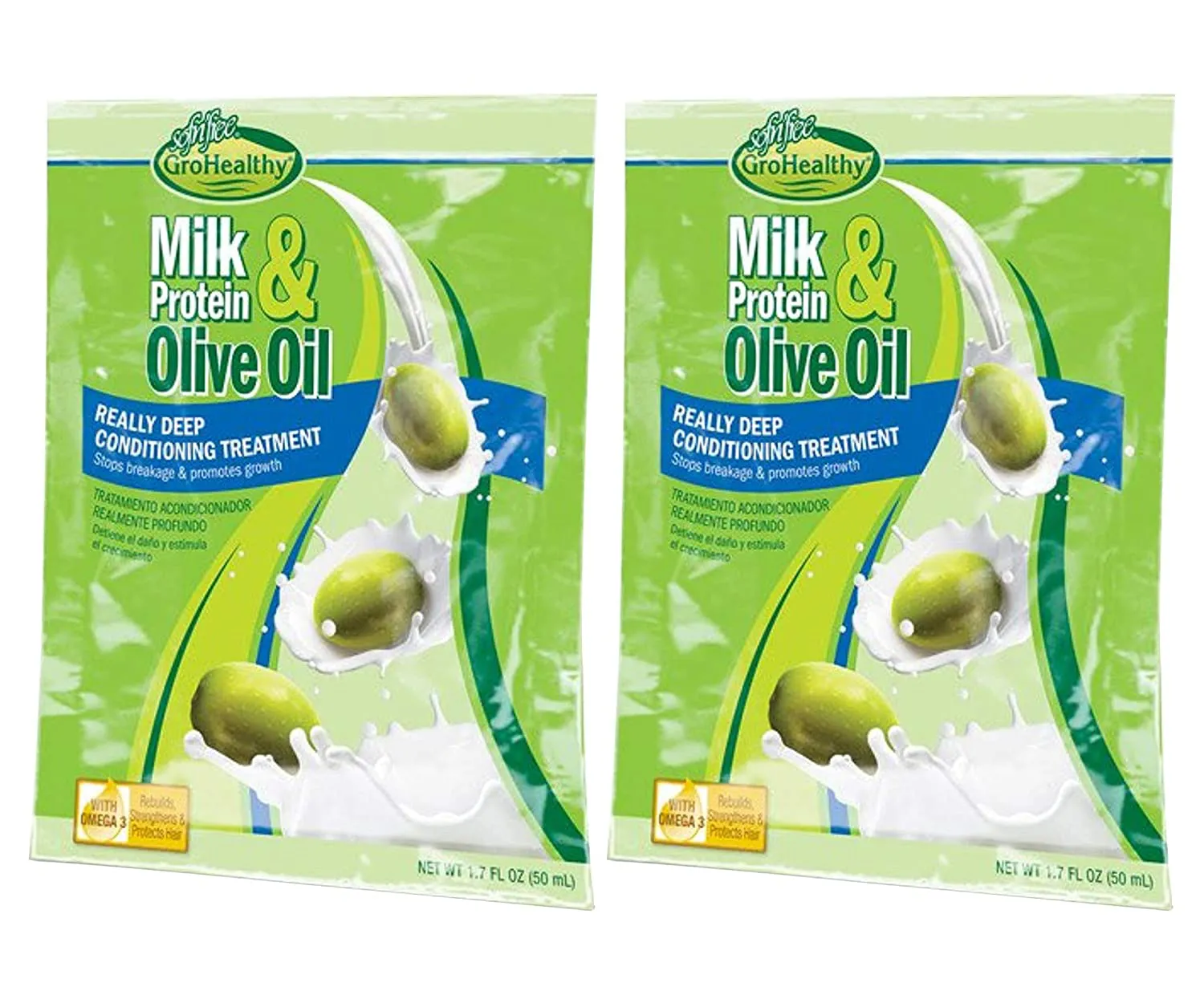 Milk Protein & Olive Oil Hair Deep Conditioning Treatment Hair Mask