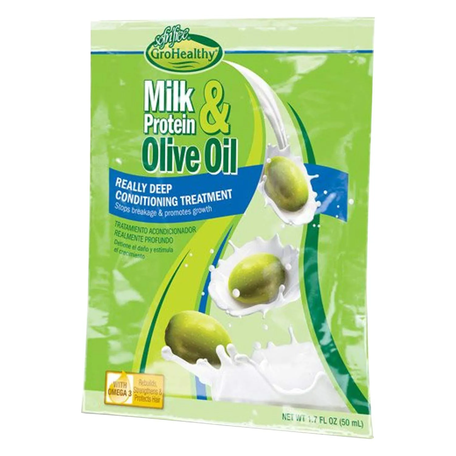 Milk Protein & Olive Oil Hair Deep Conditioning Treatment Hair Mask