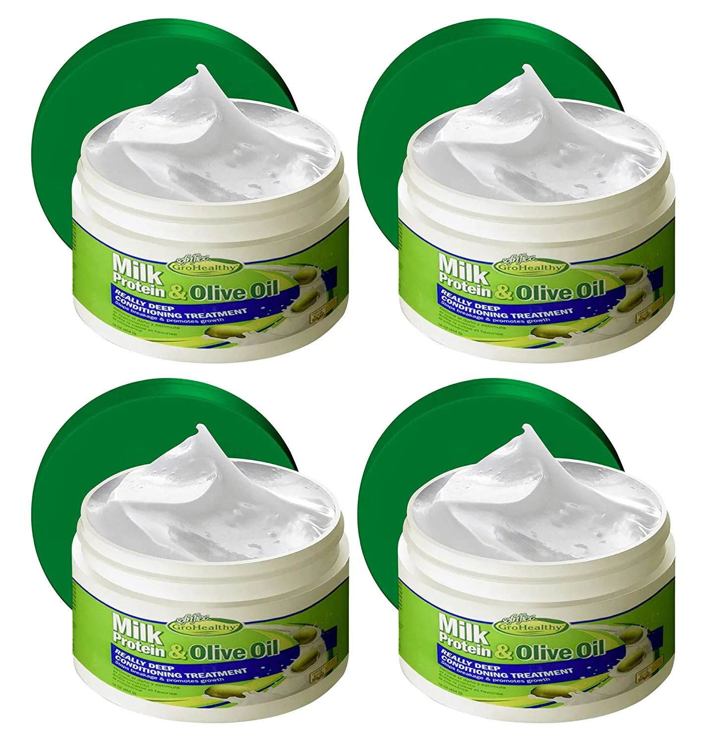 Milk Protein & Olive Oil Hair Deep Conditioning Treatment Hair Mask