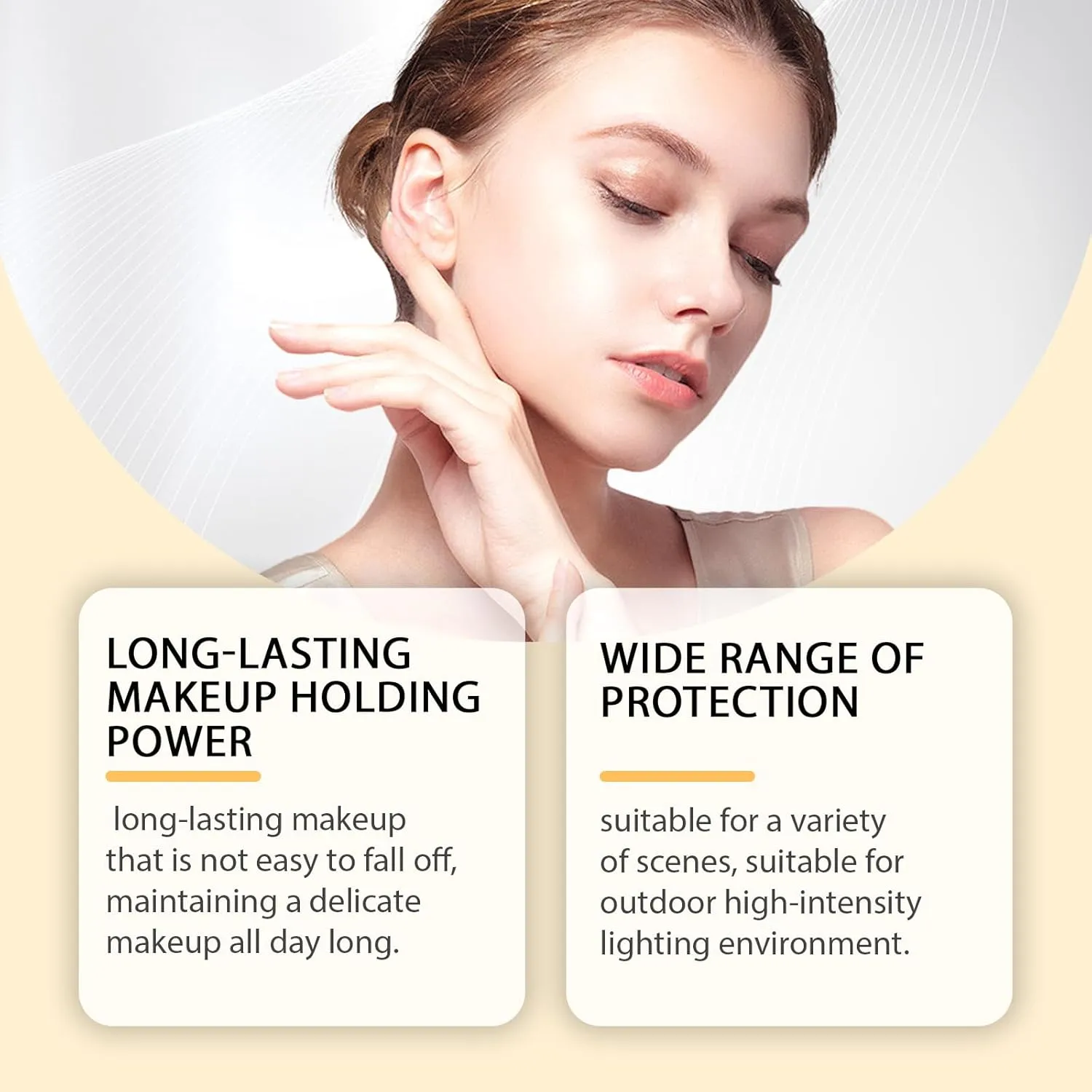 Mineral Sunscreen Setting Powder SPF 35 with Brush - Lightweight Oil Control, Translucent Finish for Face & Scalp - Travel-Friendly Twist Brush Design, 0.28oz (Natural Color, 2 Pack)