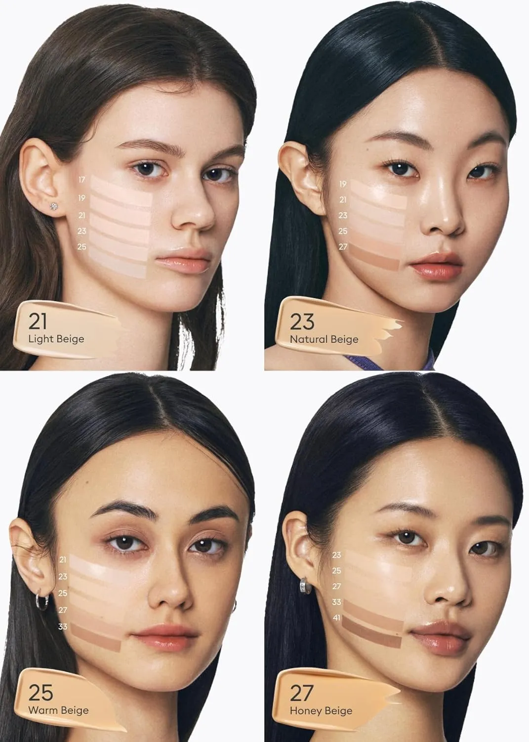MISSHA M PERFECT COVER SERUM BB CREAM No.25 Warm Beige - Medium with Warm Undertone, Skin Tint, Tinted Moisturizer, Skin Care Foundation Makeup, Superfood Complex, Glass Skin, Korean Makeup,1.18 Fl oz