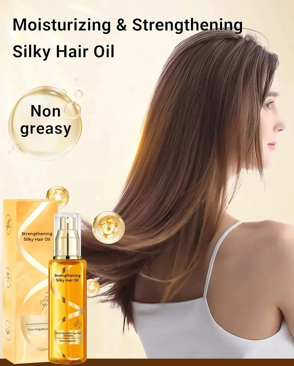 Moisturizing & Strengthening Silky Hair Oil (Pack of 2 and 4)