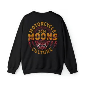 MOONSMC® Japanese Samurai Mask Heavy Blend™ Crewneck Sweatshirt
