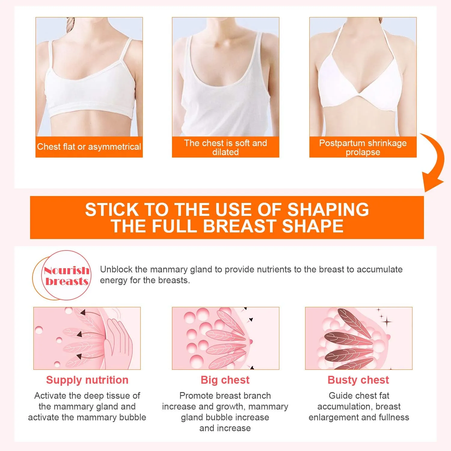 Natural Breast Enhancement Firming Lift Cream