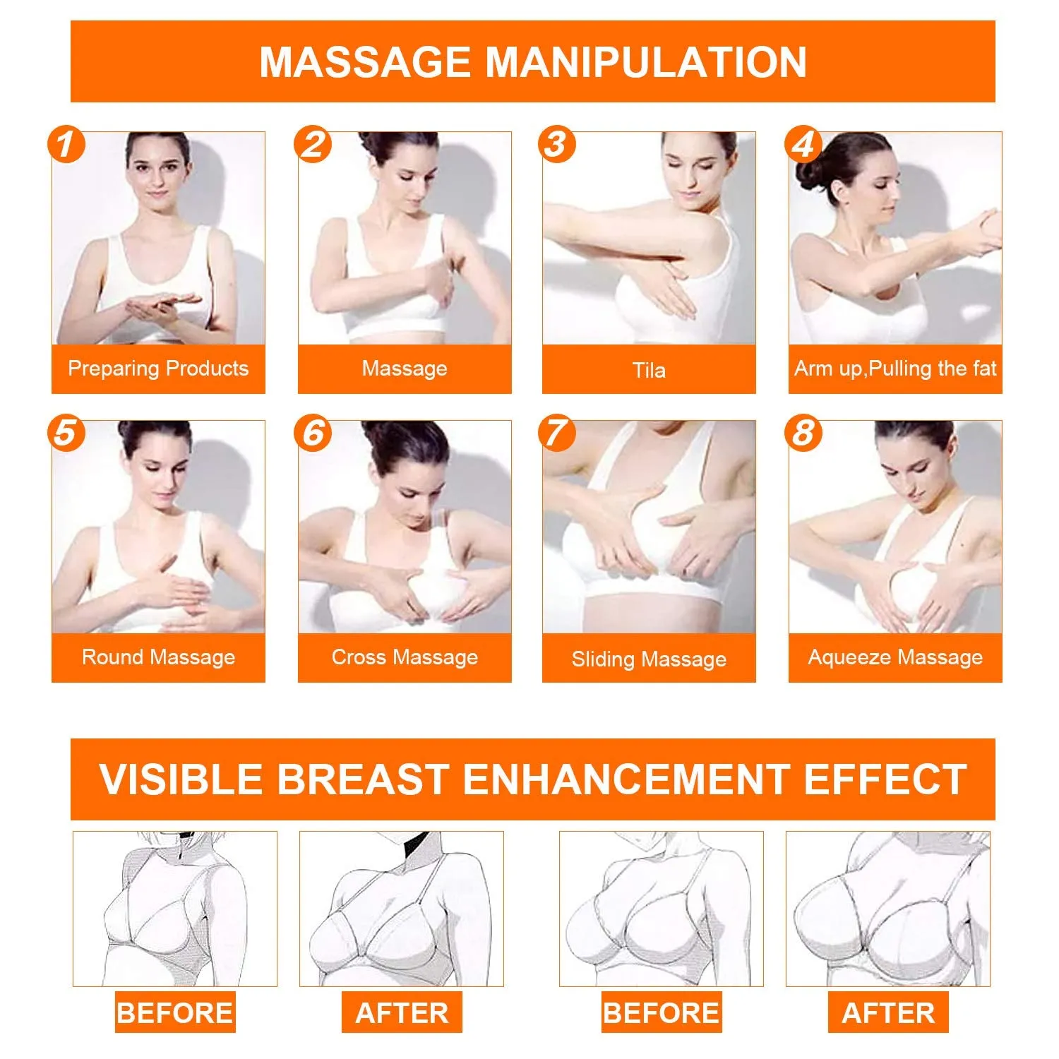 Natural Breast Enhancement Firming Lift Cream