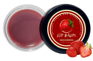 Natural Health and Herbal products Exotic Strawberry Fusion Lip Revitalizer Soft Lips Natural Liptint bibirkering 12 Hrs Miniaturization, Long Lasting, Romantic, Kissable, Smooth Enriched, LipCare- 8g