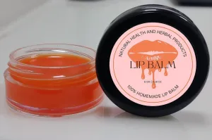 Natural Health and Herbal products Tropical Kiwi Temptation Lip Care: A Taste of Paradise Moisturization 12 Hours 12 Hrs Miniaturization, Long Lasting, Romantic, Kissable, Smooth Enriched, LipCare- 8g