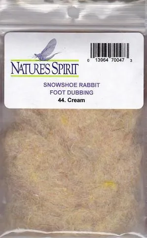 Nature's Spirit Snowshoe Rabbit Foot Dubbing