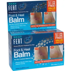 Neat Feat Foot & Heel Balm MEGA 2for1