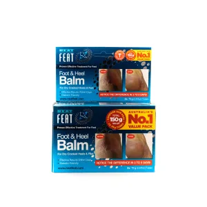 NEAT Foot & Heel Balm 75g 2pk