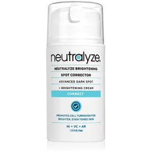 Neutralyze Brightening Dark Spot Remover for Face - Maximum Strength Dark Spot Corrector, Brightening Serum & Fade Cream - Melasma Treatment for Face with Vitamin C, Niacinamide & Arbutin (90  Day)