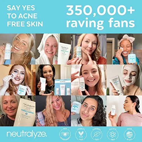 Neutralyze Brightening Dark Spot Remover for Face - Maximum Strength Dark Spot Corrector, Brightening Serum & Fade Cream - Melasma Treatment for Face with Vitamin C, Niacinamide & Arbutin (90  Day)