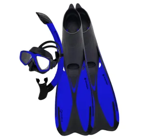 Ocean Pro Gnaraloo Mask, Snorkel & Fins Set